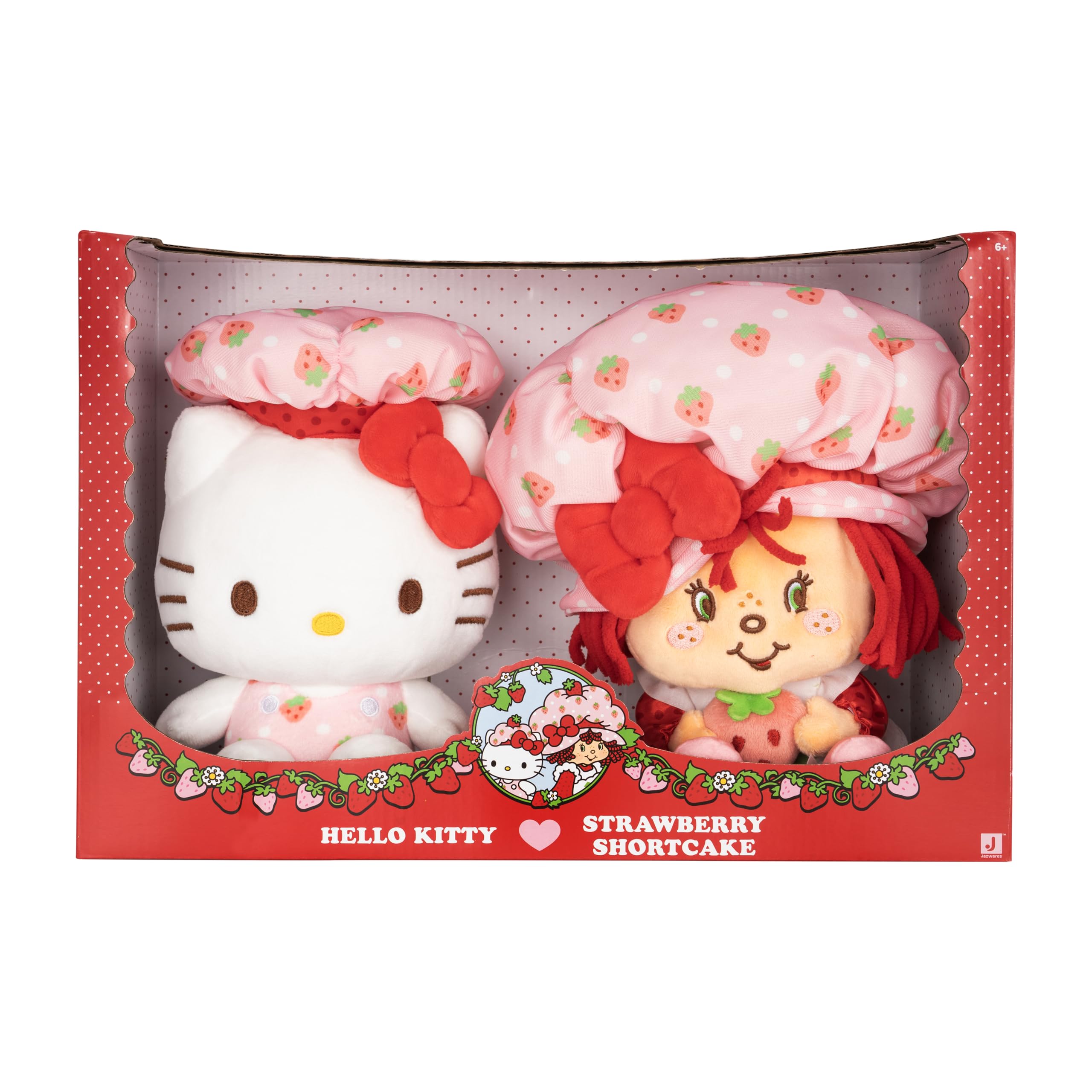 Amazon.com: Hello Kitty® - 8-Inch Strawberry Shortcake x Hello